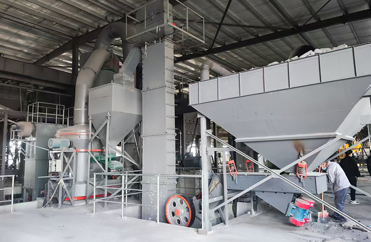 Vietnam 4t/h Calcium Carbonate Grinding Plant