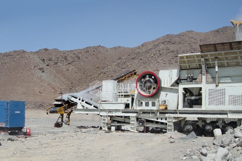 250tph mobile jaw crusher in Oman