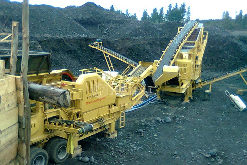 100-120tph mobile crushing and screening plant in Chile