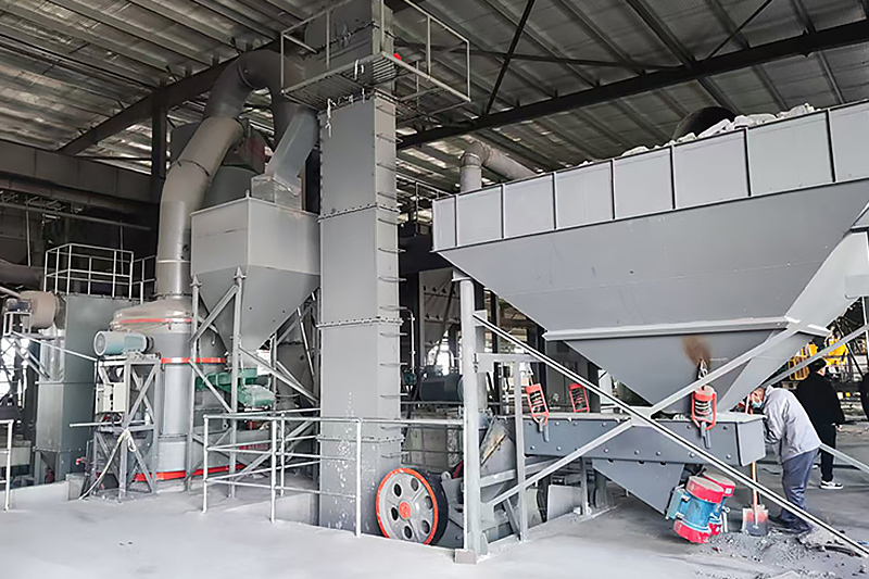 Tanzania 20t/h Limestone Crushing and Grinding Plant
