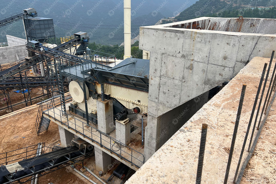 100-150t/h Hard Rock Crushing Plant