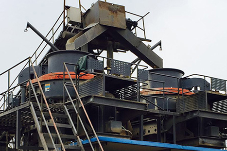 350-450t/h Hard Rock Crushing Plan