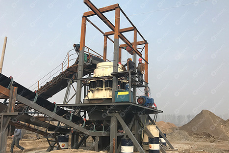 250-300t/h Soft Rock Crushing Plant