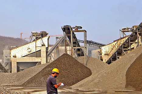 500-550t/h Soft Rock Crushing Plant