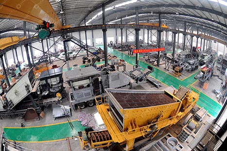 150t/h Hard Rock Portable Crushing Plant
