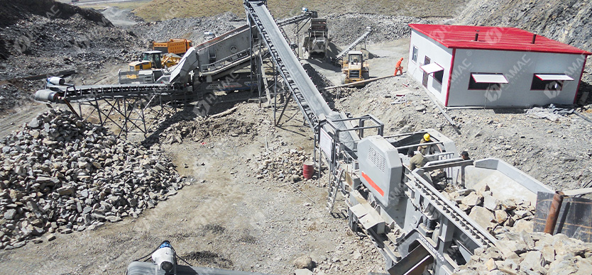  Working Principle of Mobile Jaw Crusher Plant