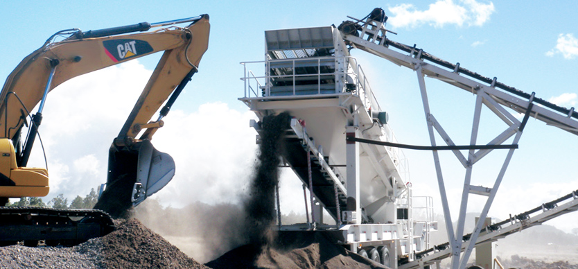 How does a vibrating screen work？