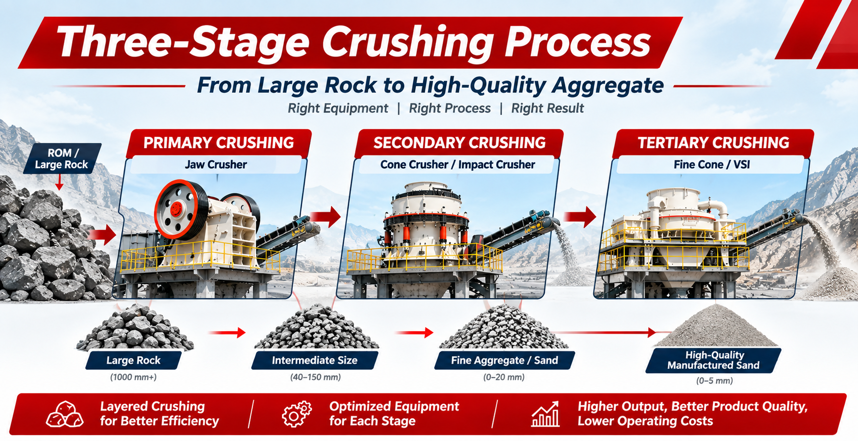  What Each Crushing Stage Actually Does