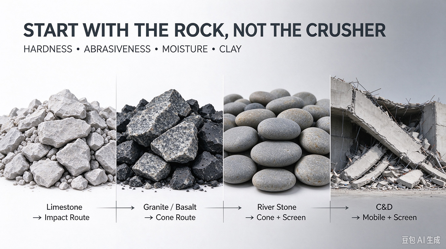 1. What Material Will You Crush?