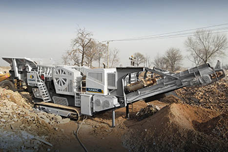 300t/h Soft Rock Portable Crushing Plant