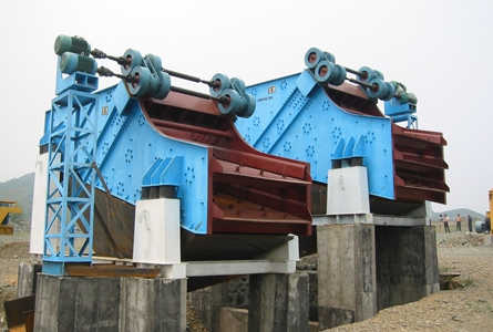 What is a vibrating screen machine?