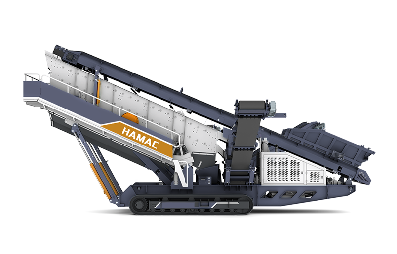 Tracked Vibrating Screening Plant