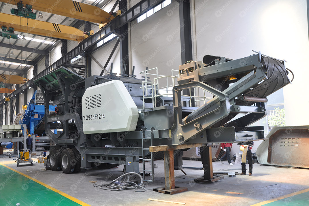 Mobile Impact Crusher Plant