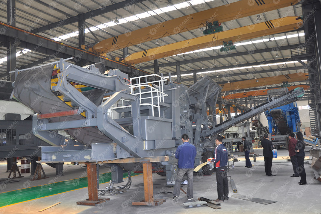 Mobile Impact Crusher Plant
