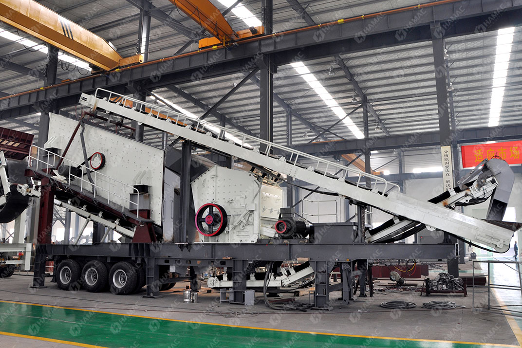 Mobile Impact Crusher Plant