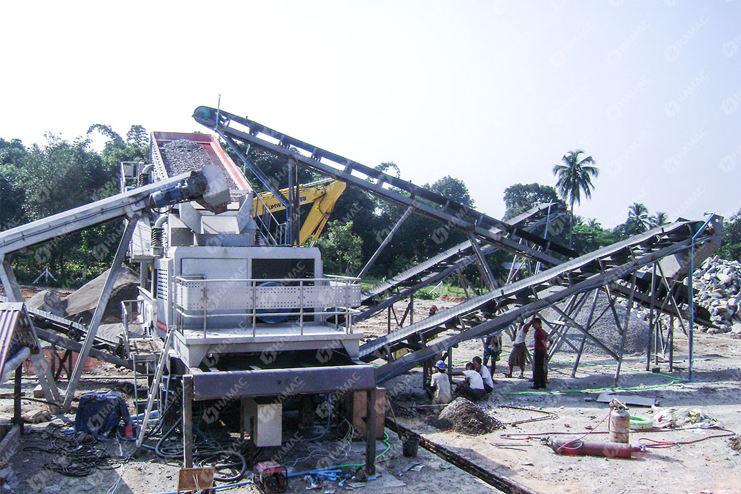 Mobile Cone Crusher Plant
