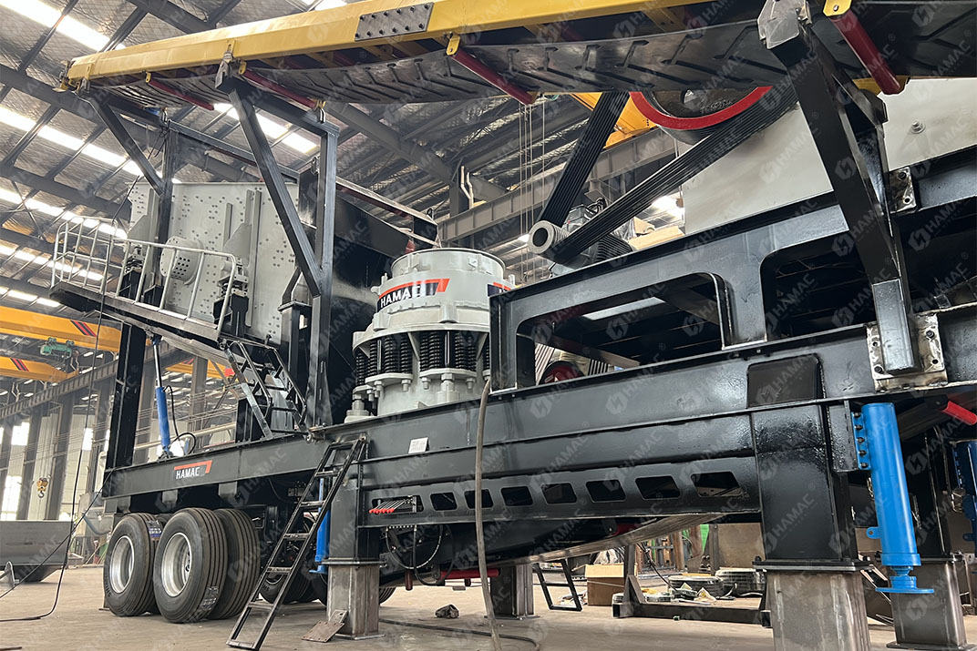 Mobile 4 In 1 Crushing And Screening Plant