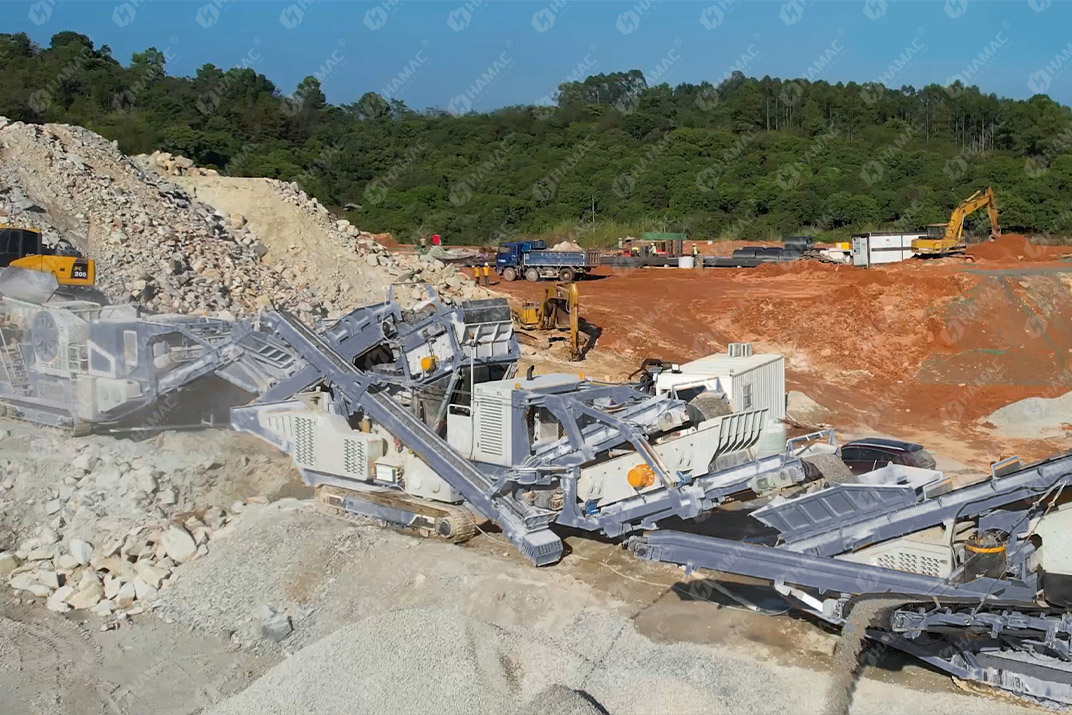 Tracked Cone Crusher Plant
