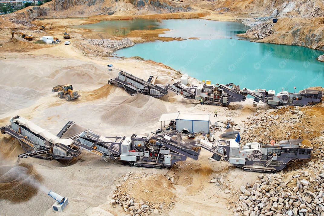 Tracked Cone Crusher Plant