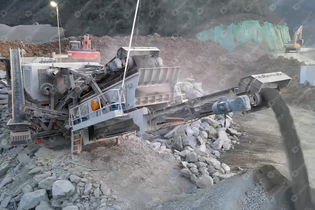 Tracked Impact Crusher Plant