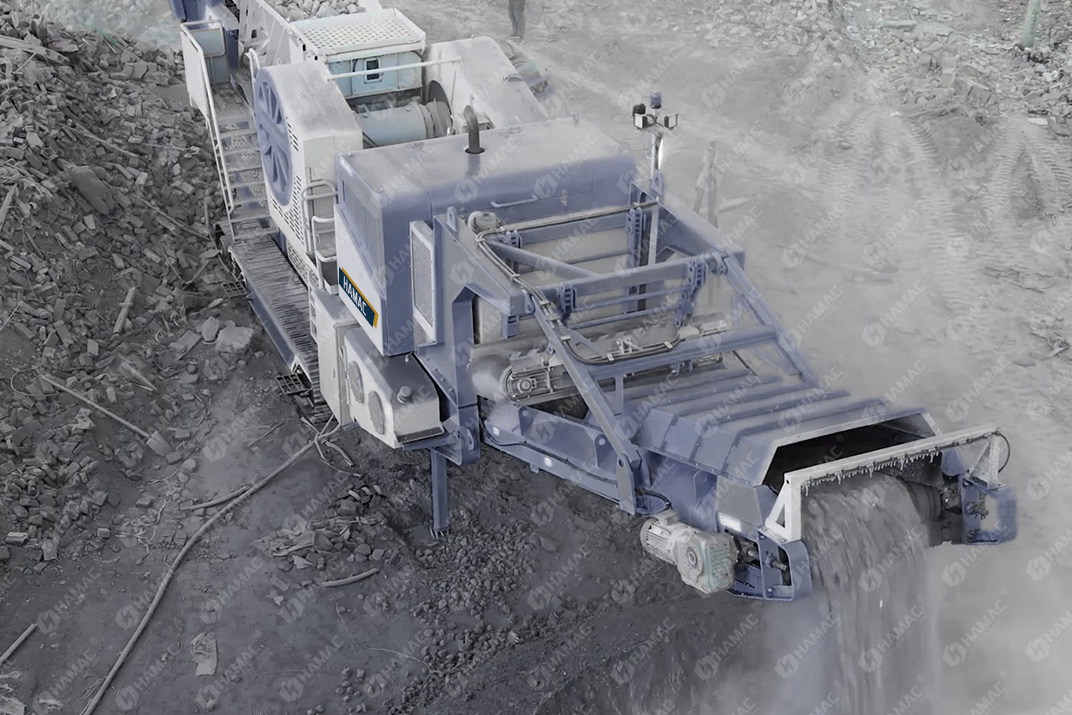 Tracked jaw Crusher Plant