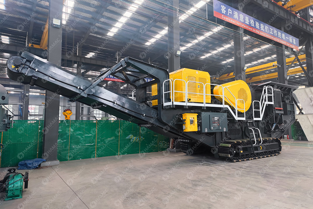 Tracked jaw Crusher Plant