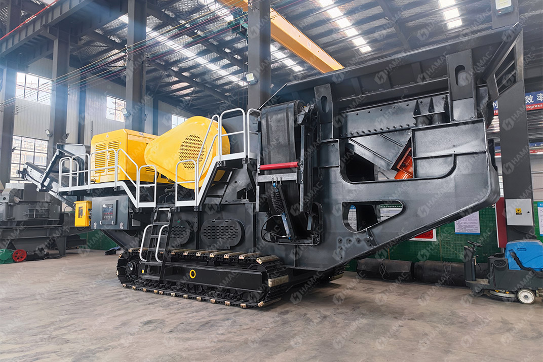 Tracked jaw Crusher Plant