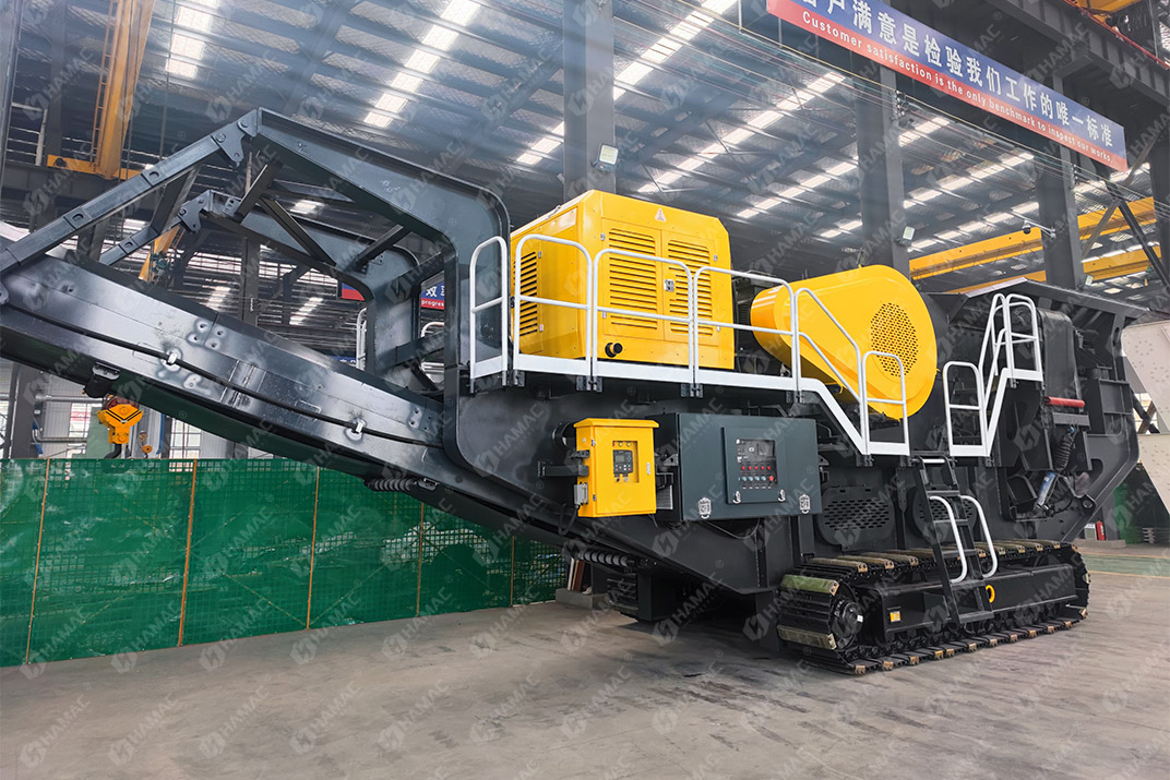 Tracked jaw Crusher Plant