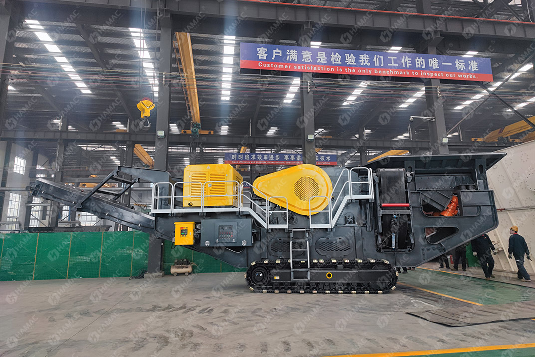 Tracked jaw Crusher Plant