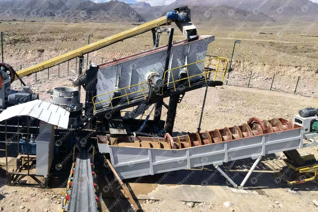 Screw type Sand Washing Machine