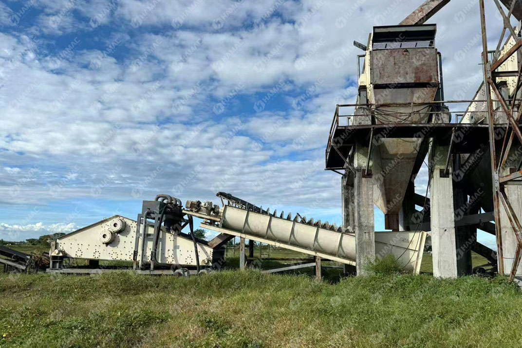 Screw type Sand Washing Machine