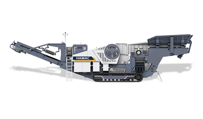 Tracked jaw Crusher Plant