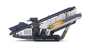 Tracked Vibrating Screening Plant